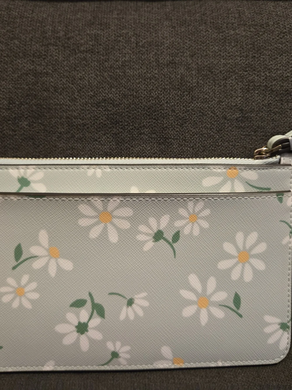 kate spade Pale Blue Floral Wristlet